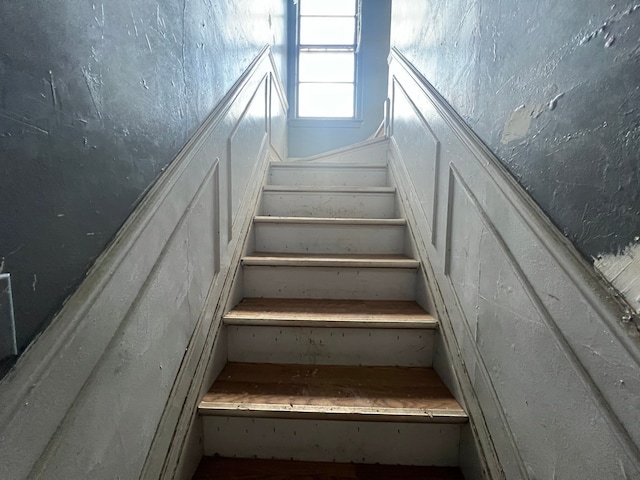 view of stairs