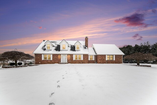 view of cape cod-style house