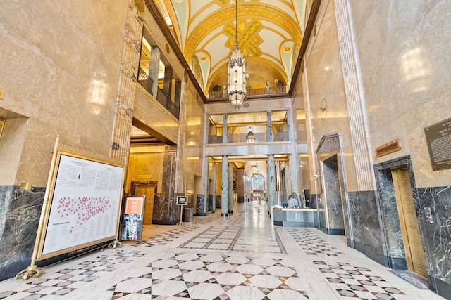 view of building lobby