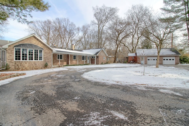 view of ranch-style house