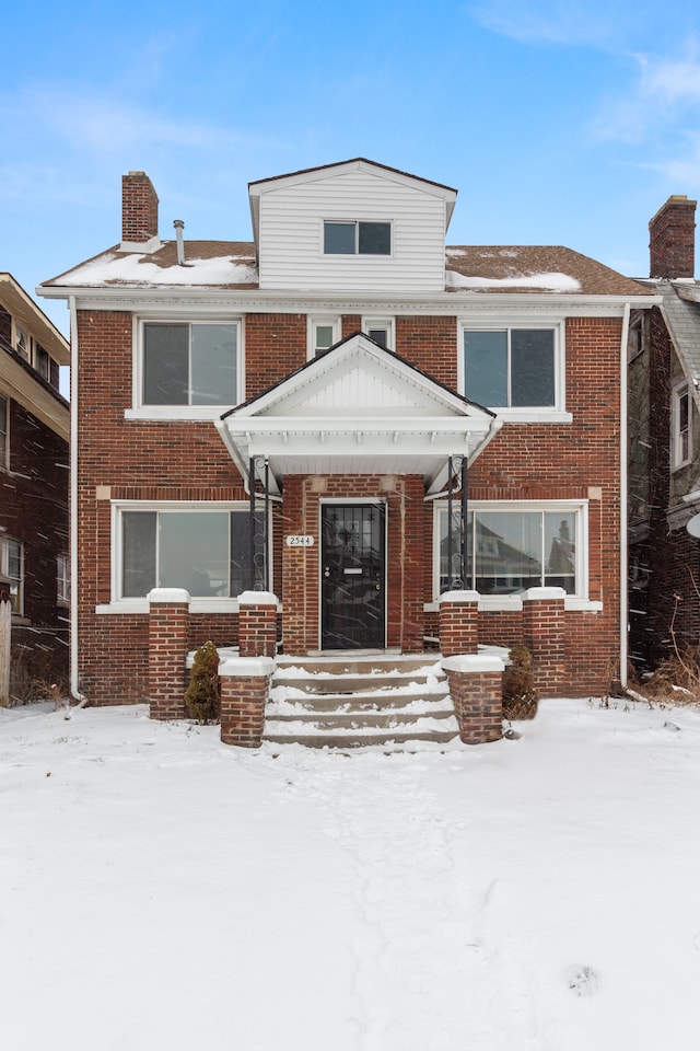 2544 Atkinson St, Detroit, MI 48206 - view of front facade