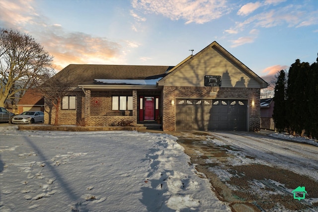 view of front of house