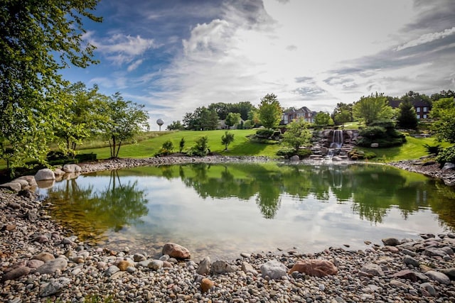 property view of water