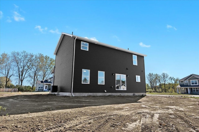 view of back of property