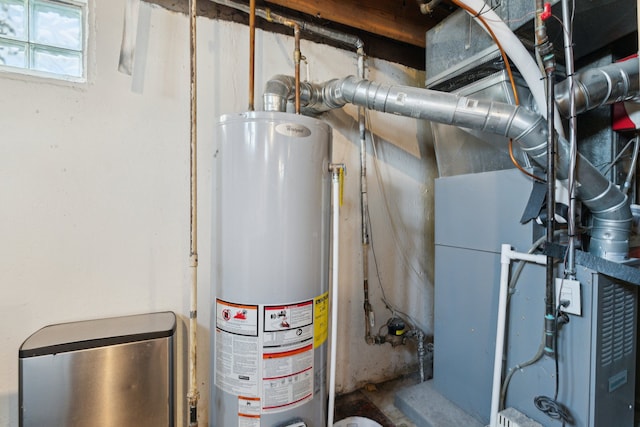 utilities with gas water heater