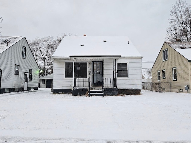 view of front of house