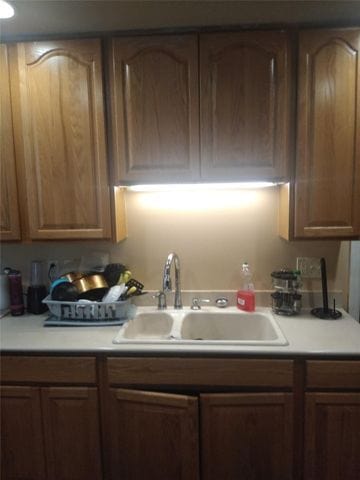 kitchen with sink