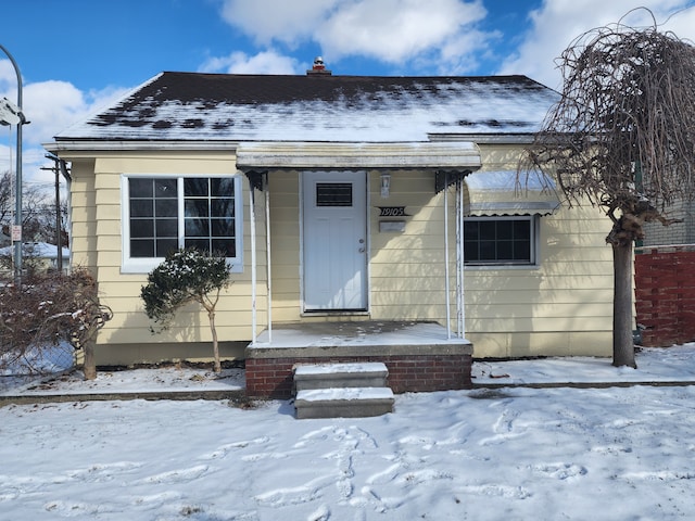 view of front of house