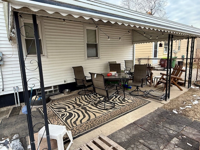 view of patio / terrace