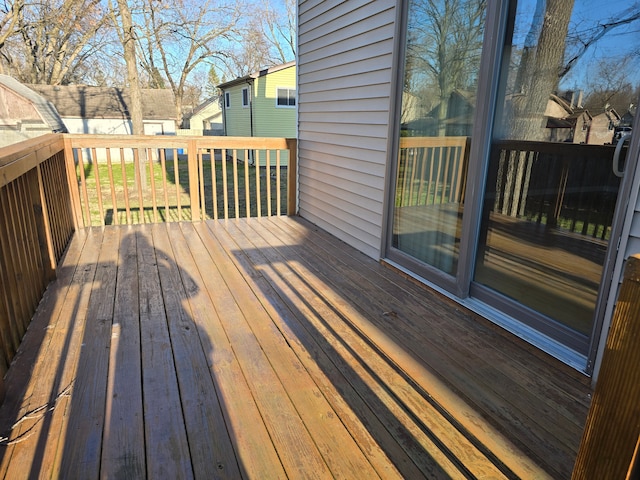 view of deck