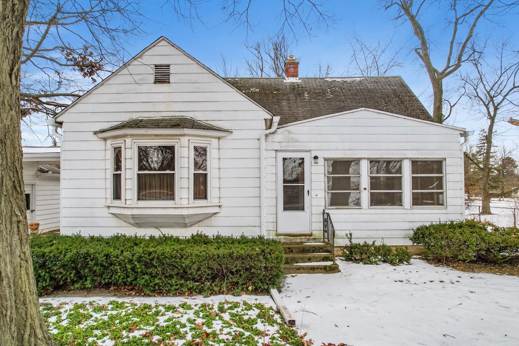 view of bungalow-style house