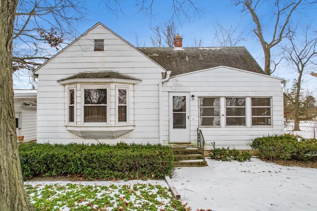 view of bungalow-style house