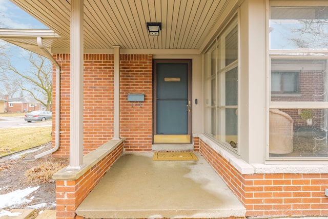 view of entrance to property