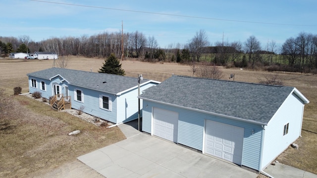 11650 N Wyman Rd, Blanchard, MI 49310 - bird's eye view