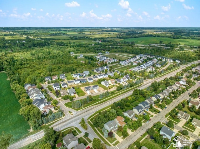 birds eye view of property featuring a residential view