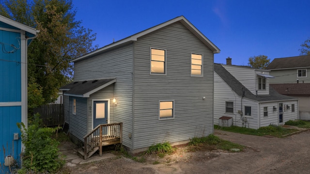 view of rear view of house