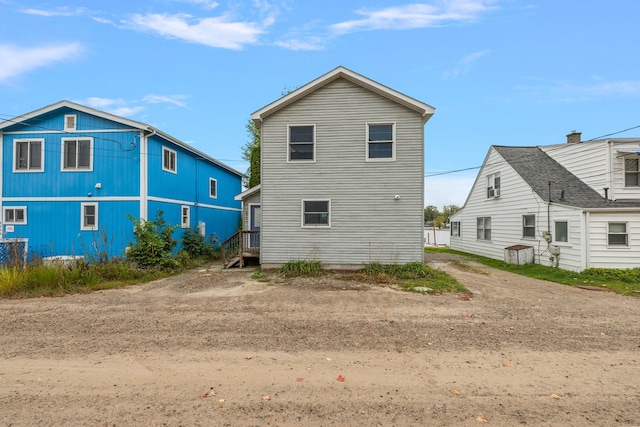 view of back of property