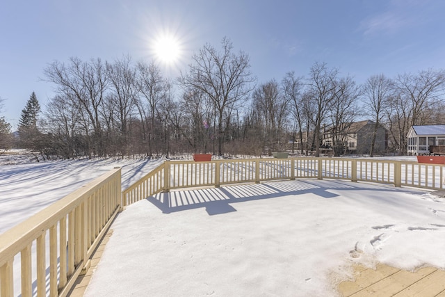 view of deck