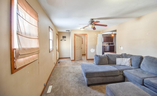 view of living room