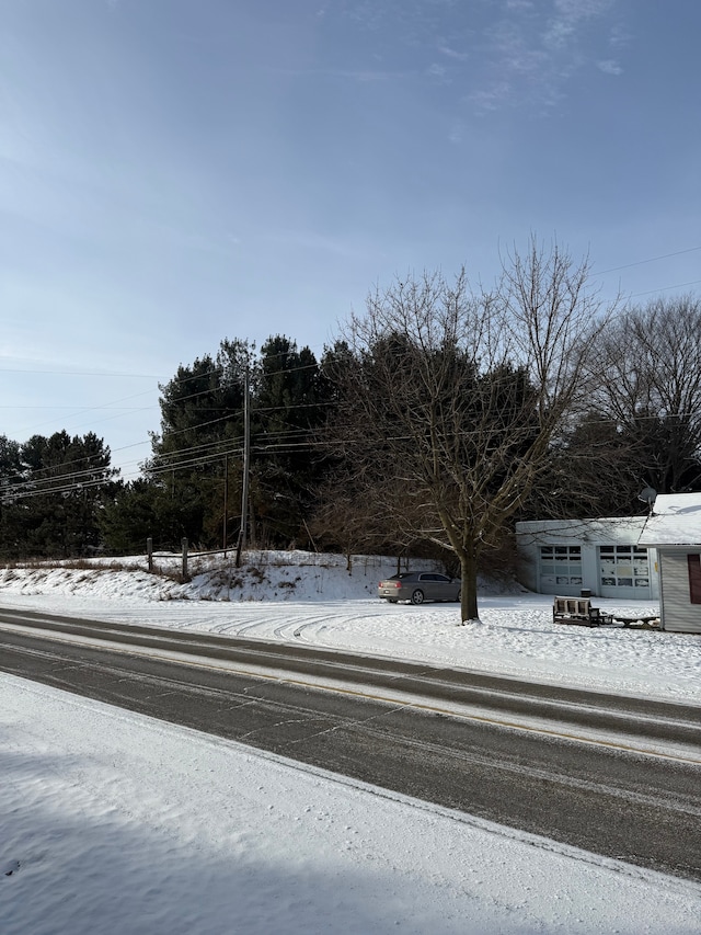 view of road