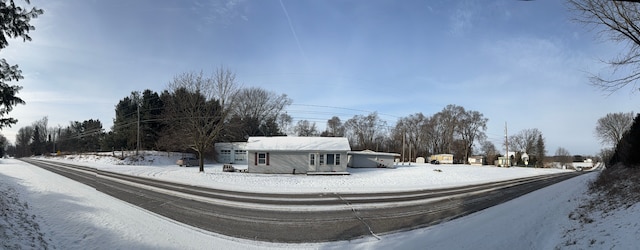 view of road