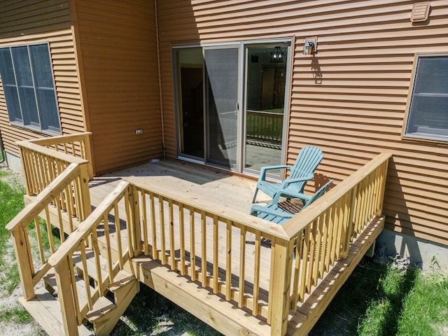 view of deck