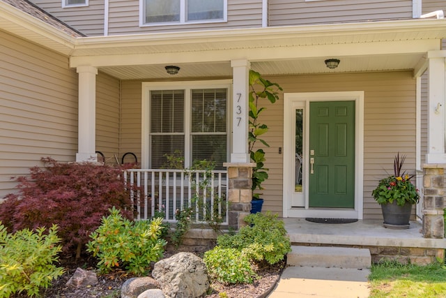 view of entrance to property