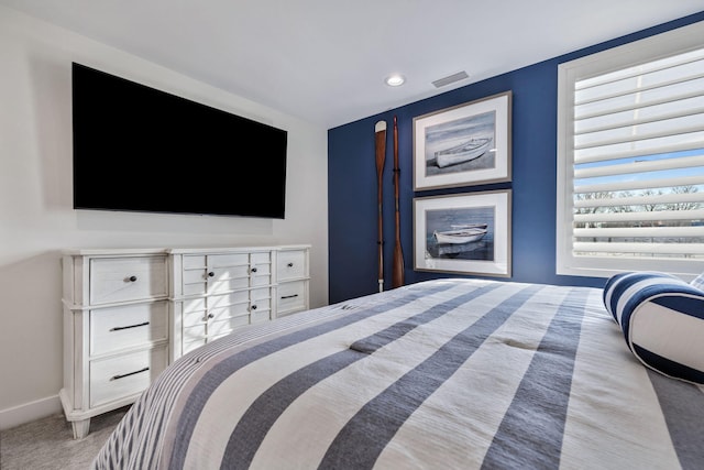 bedroom featuring carpet floors