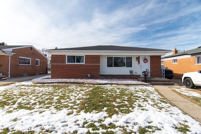 view of front of house