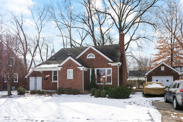 bungalow with a garage