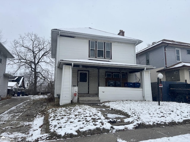 front of property with covered porch