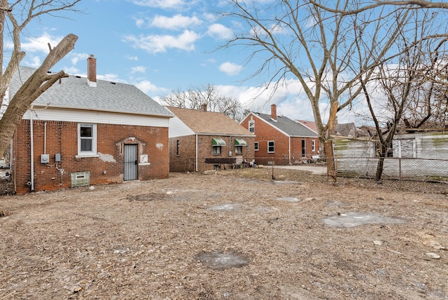 view of back of house