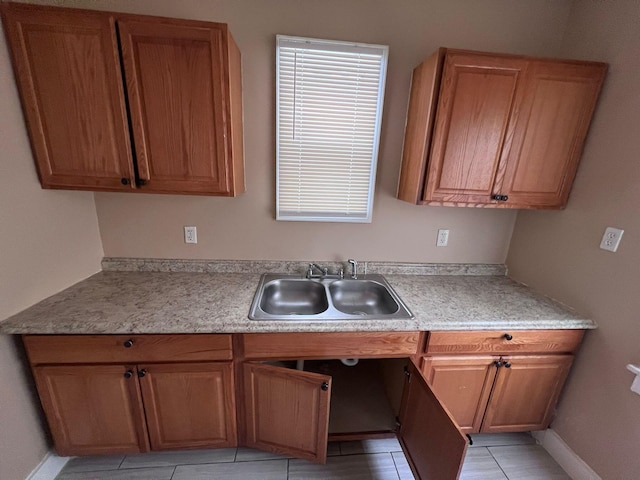 kitchen with sink