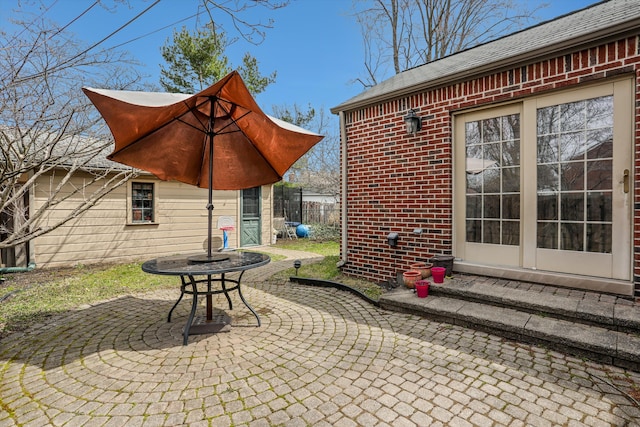 view of patio