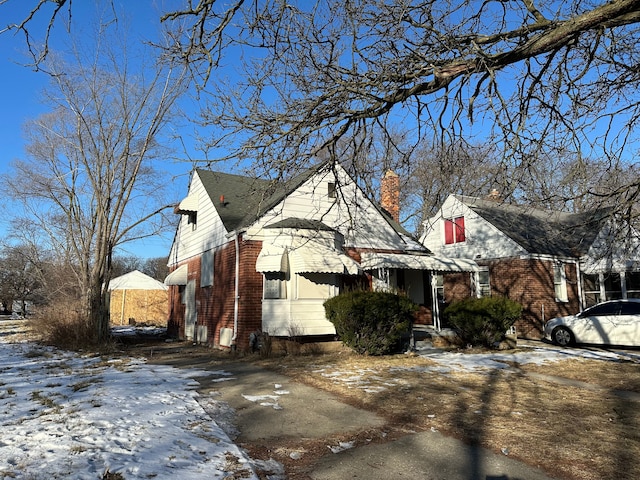 view of front of house