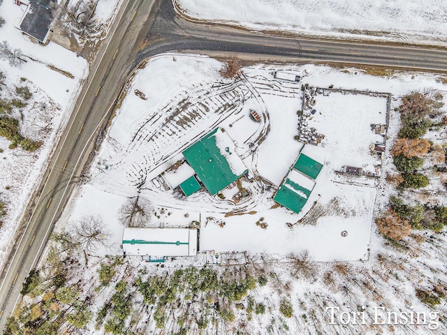 drone / aerial view