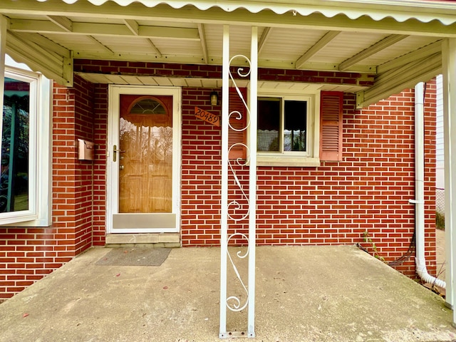 view of entrance to property