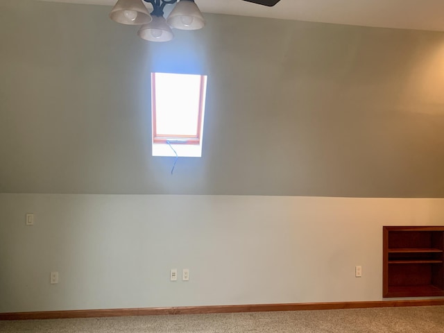 bonus room with carpet floors