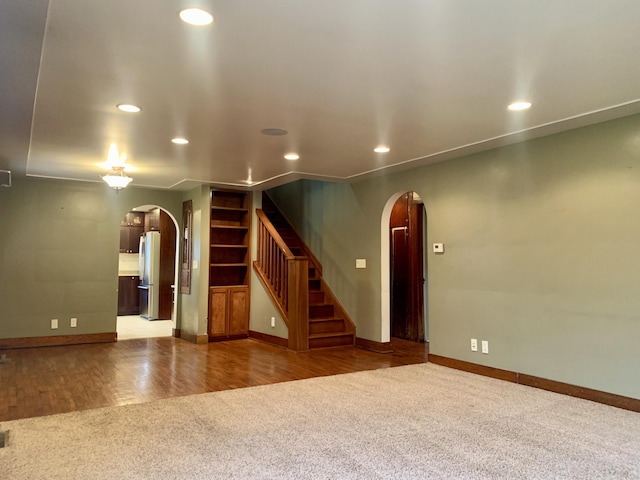 empty room featuring carpet