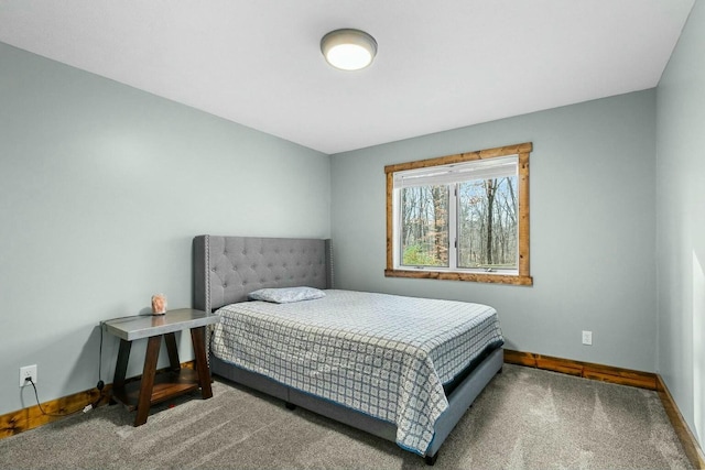 bedroom featuring carpet floors