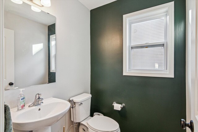 177 E Lowry, Brooklyn, MI 49230 - half bath featuring a sink and toilet