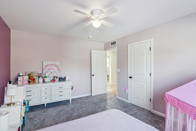 177 E Lowry, Brooklyn, MI 49230 - carpeted bedroom featuring baseboards and a ceiling fan
