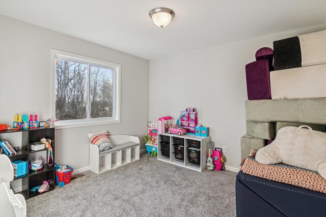 177 E Lowry, Brooklyn, MI 49230 - playroom featuring carpet and baseboards
