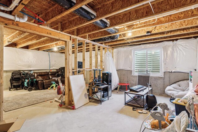 177 E Lowry, Brooklyn, MI 49230 - view of basement