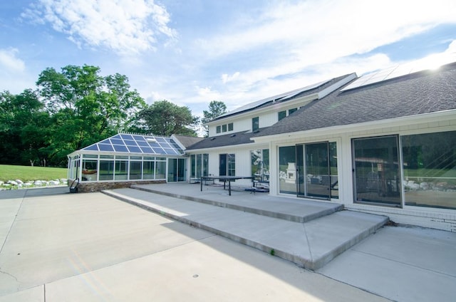 exterior space featuring a patio