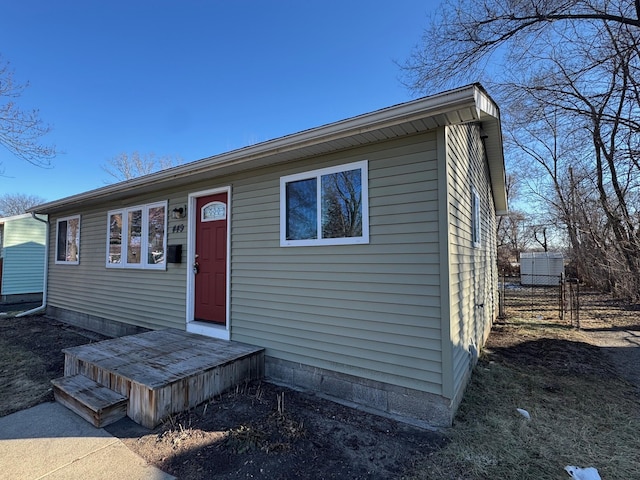 view of manufactured / mobile home