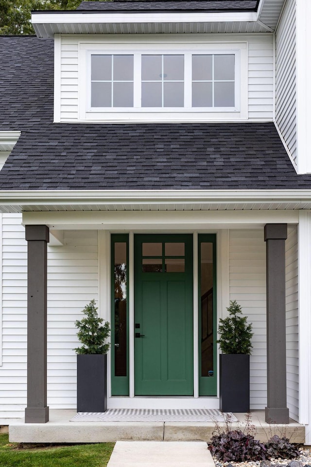 view of property entrance