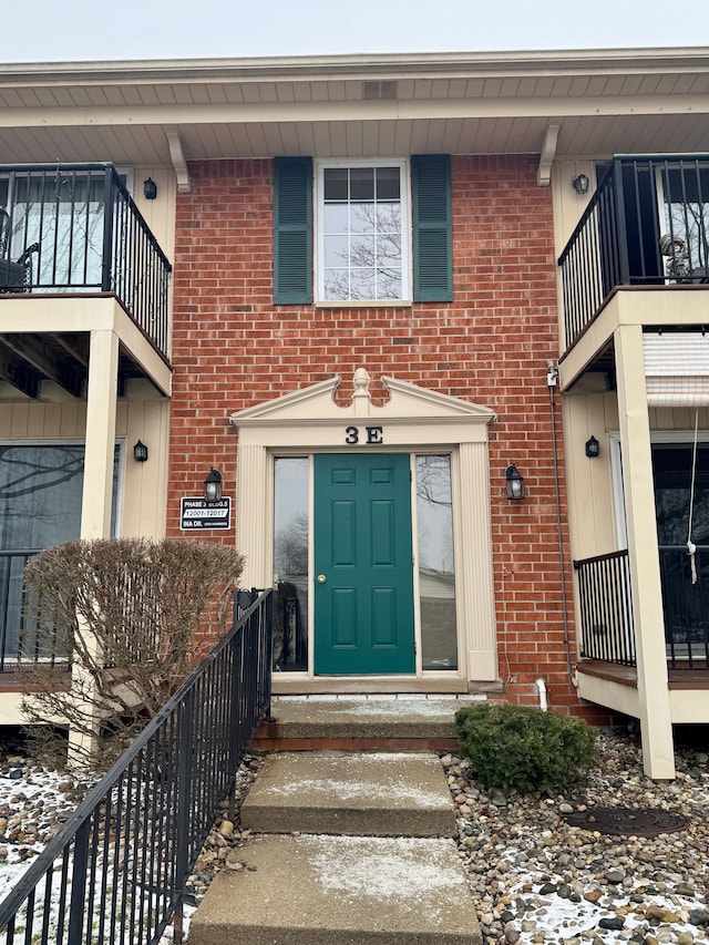 view of entrance to property