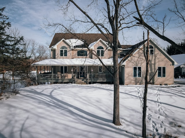 view of front of house featuring a porch