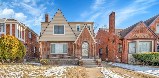 19372 Santa Barbara Dr, Detroit, MI 48221 - view of english style home